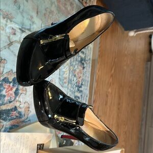 Christian Louboutin Black Patent Leather Stiletto Heels